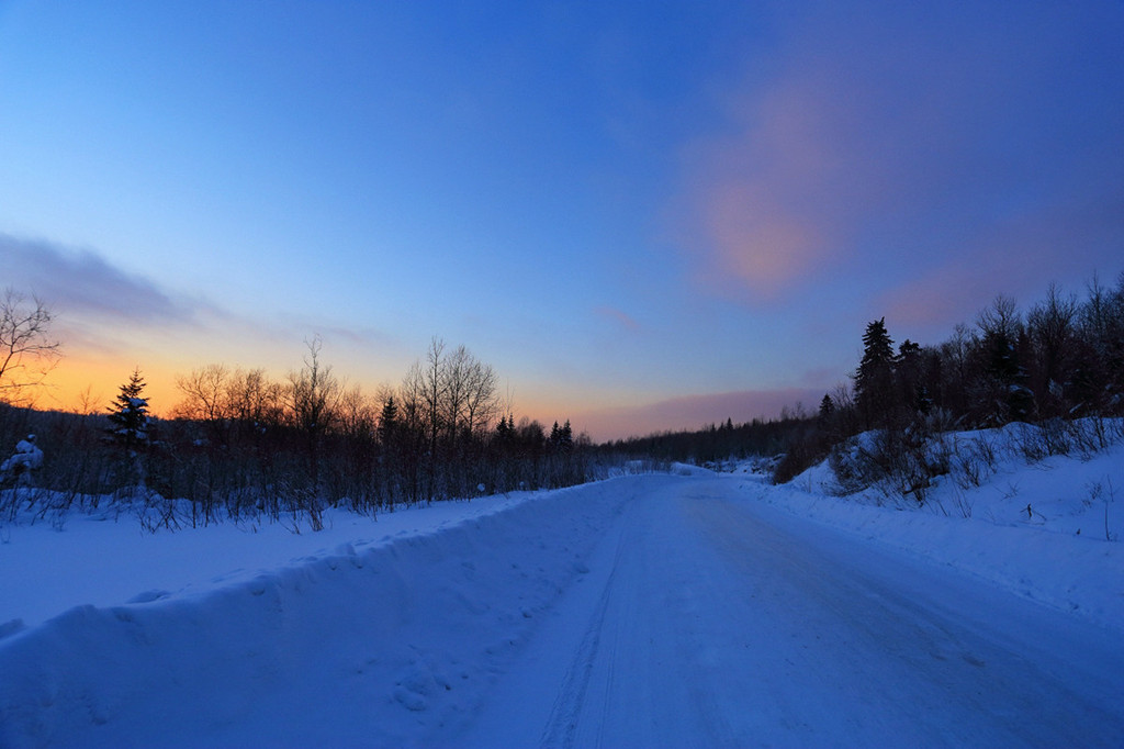 冬季到小兴安岭来看雪