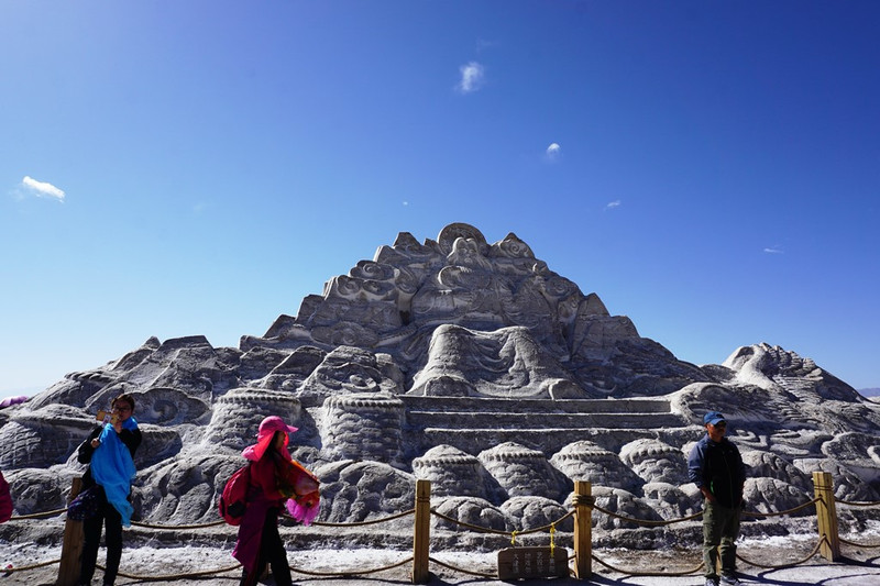 览壮美湖山 品璀璨文化 甘肃青海八日游—d6 纯净天空镜 浩瀚青海湖