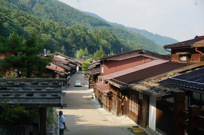 日本美丽的小镇-长野县小布施町,奈良井宿