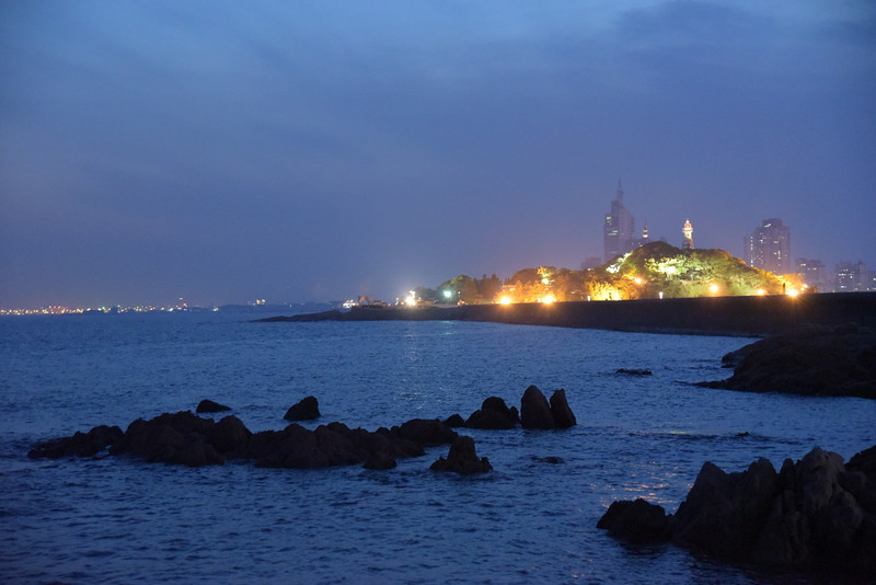 小青岛夜景