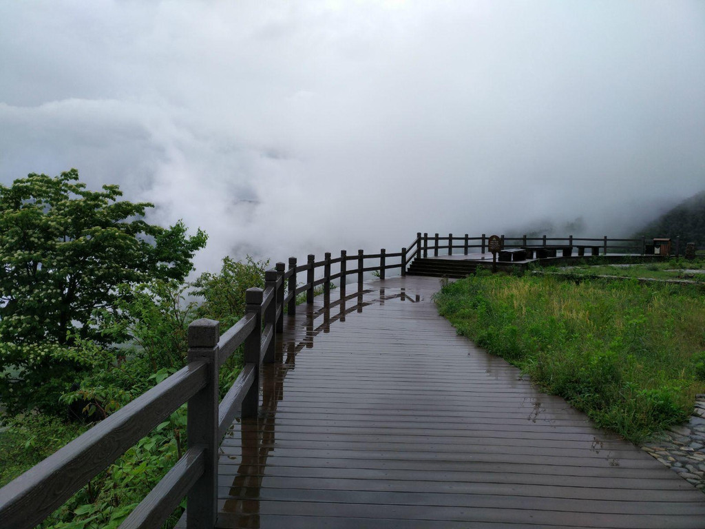           云和梯田七星墩观景台