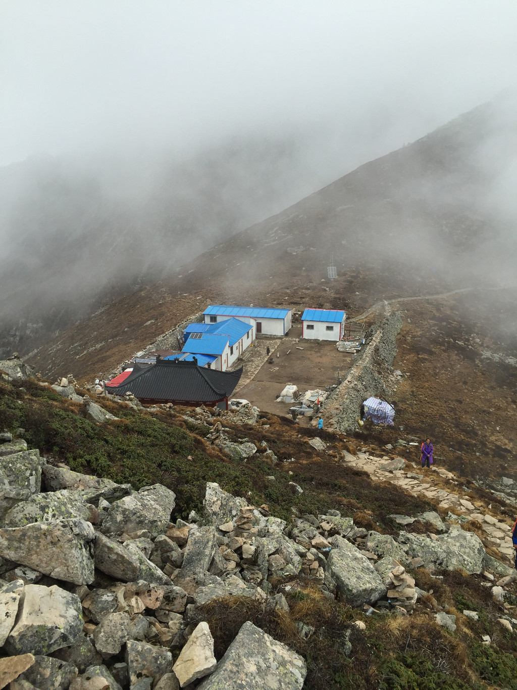 雨中登高太白山大爷海拔仙台