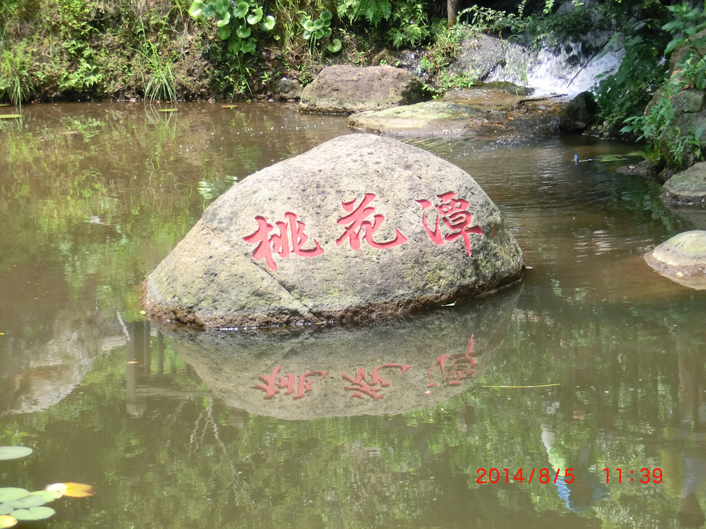 8月5日 晴 昨天晚上在酒店附近转了下,发现有家包子店和面馆。早上去才看到面馆是关门的,看来这边是没有在外吃早餐的习惯,不过在显眼的地方看到价格表了,海鲜面12元,昨天肯定被宰了。包子店有蒸包和煎包,不大,都是一元一个,买了十几个加上饮料回家,还不错,包子味道相当好。 桃花岛没有普陀山那么大的名气,但是来舟山旅游这里也是必去的地方。岛上有三个较大的景点:桃花寨,安期峰,射雕旅游城。 去桃花岛的船没有普陀山的多,一个小时一班船,没赶上船的可以坐快艇,但是快艇很小,基本上买不到票,最主要是下午四点最后一班船,