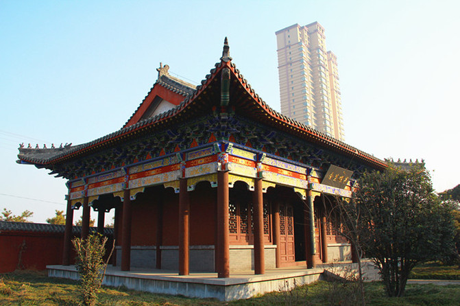 山东邹平范公祠-菜根味舍