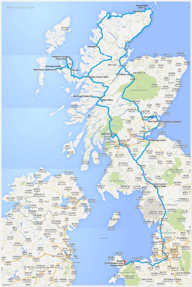资深驴友新版英国自驾游-英格兰,苏格兰,威尔士大贯穿图片
