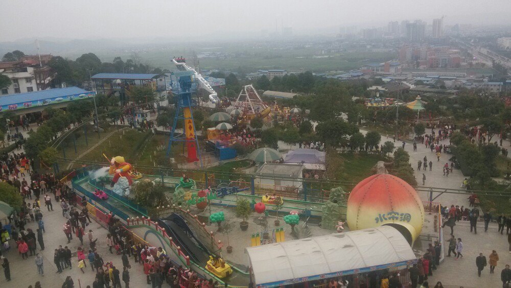 西山公园,江油
