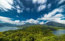 巴厘岛双子湖天气预报,历史气温,旅游指数,双子
