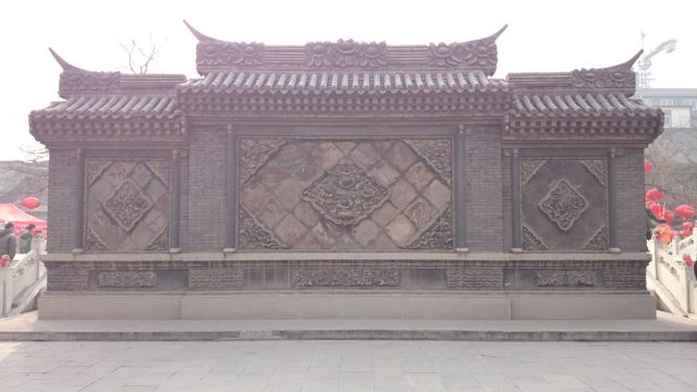 临济寺影背墙