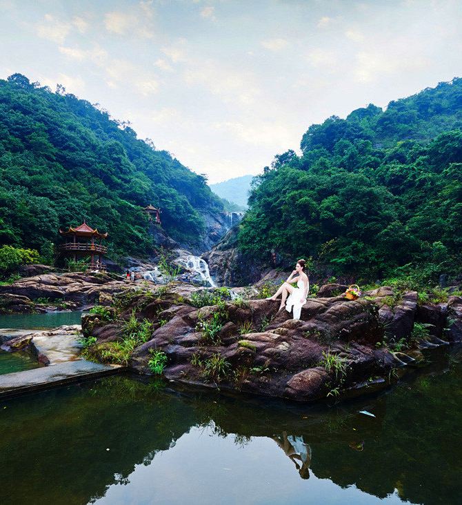 南昆山森林公园边的休闲假日,骑行游船射箭玩水泡温泉