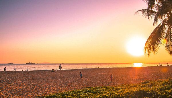 三亚夕阳风光 - 三亚游记攻略