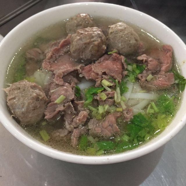 牛肉丸子加牛肉粿条,20一碗