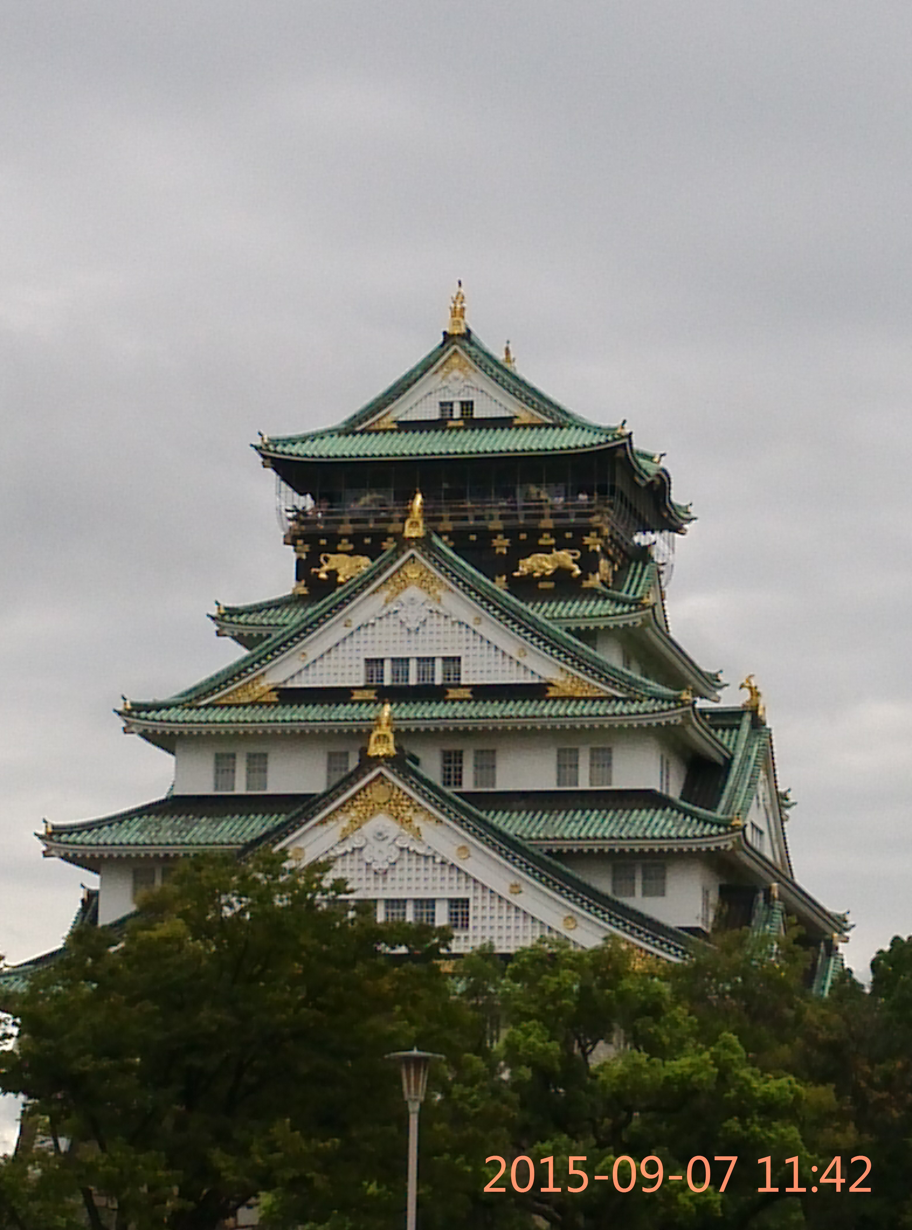 天守阁 大阪城天守阁