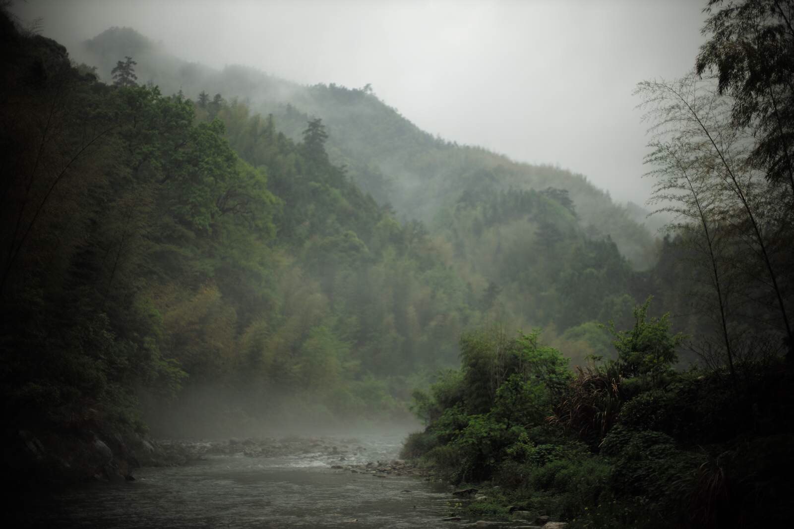 烟雨迷蒙～徽南春