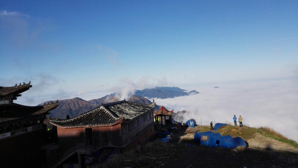 白鹤观,武功山