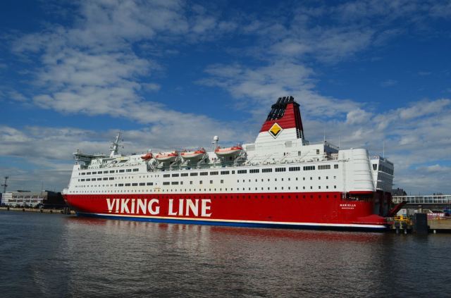 viking line游轮 芬兰堡