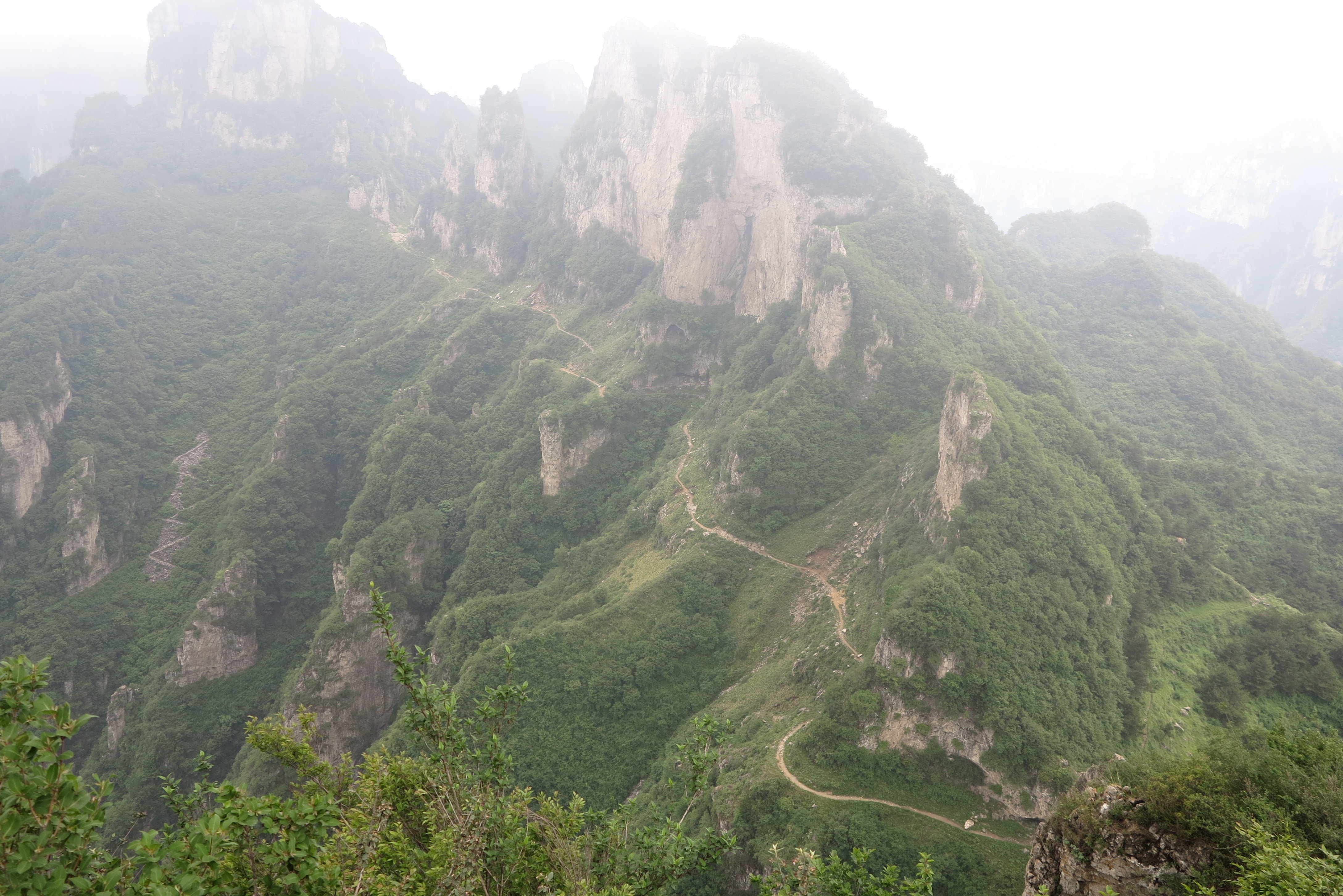 南太行之蟒河,王莽岭