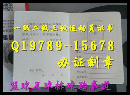 国家篮球一级二级运动员证书样本 - 青岛游记攻