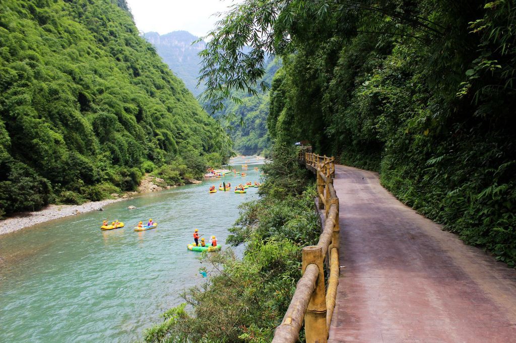 彭水阿依河,忆一次夏日的漂流之旅