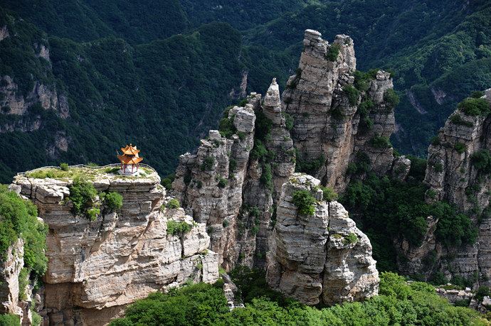 【河北白石山】挑战大理岩峰林玻璃栈道(图组53p)