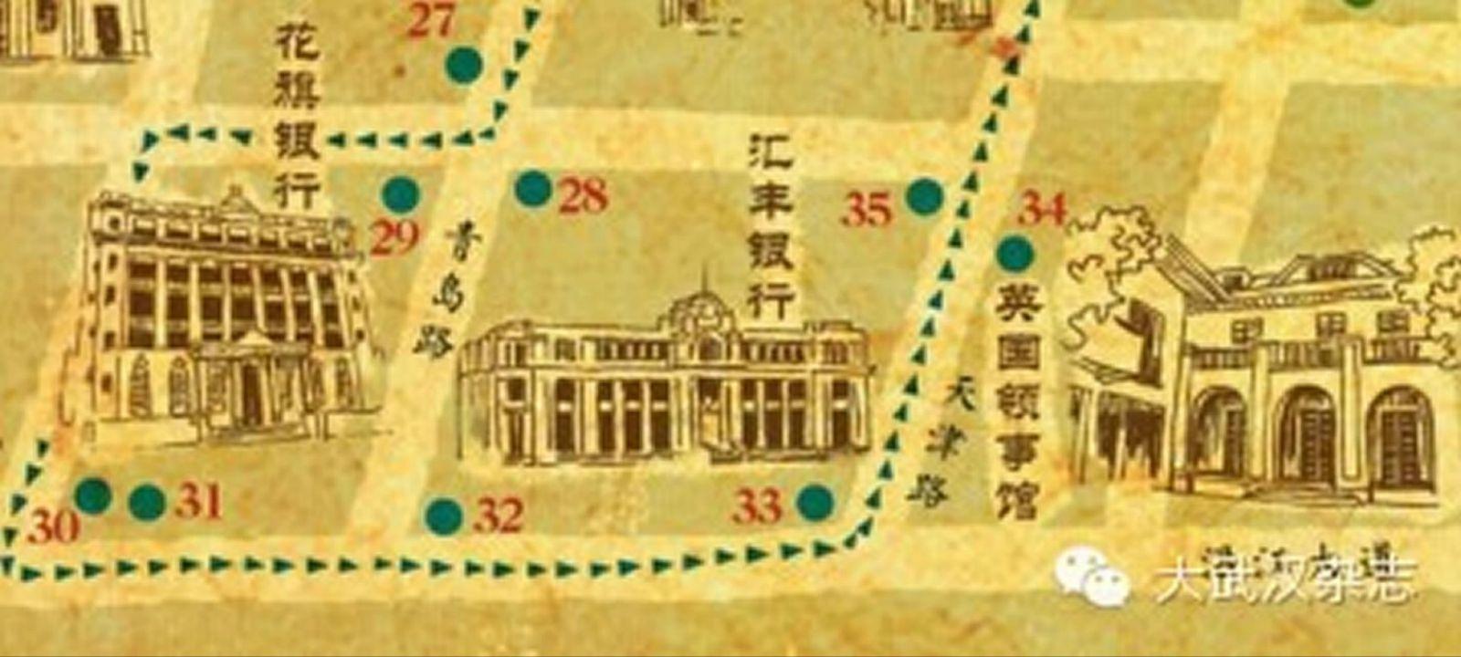 汉口老租界老房子地图