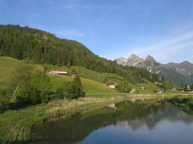 瑞士山水景色