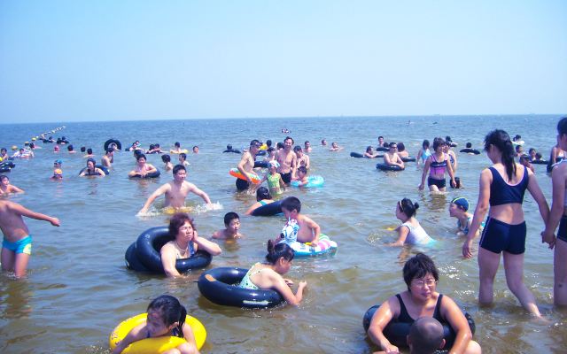 暑假北京周边北戴河南戴河金沙湾自驾游自由行