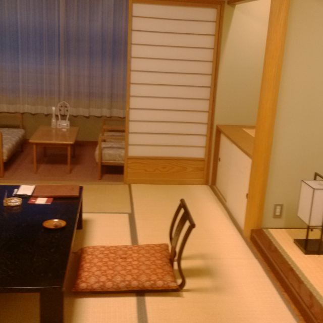 日本榻榻米的房间,在日本温泉酒店是最好的