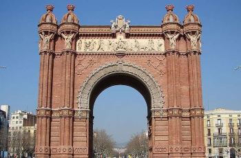 巴塞罗那凯旋门,巴塞罗那凯旋门攻略\/地址\/图片