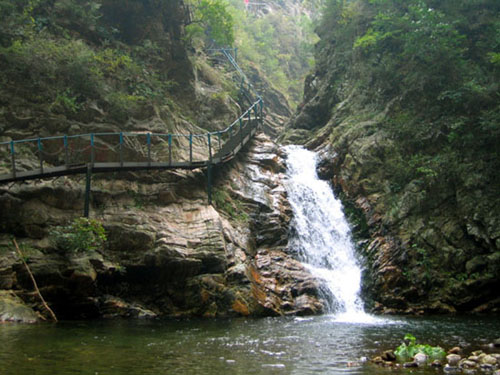 西安旅游 九龙潭风景区
