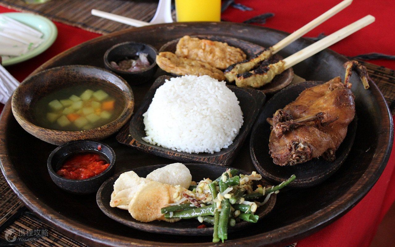 欲,畅游巴厘岛【饕餮美食 1,田园脏鸭餐-采用巴厘岛当地秘方烹制