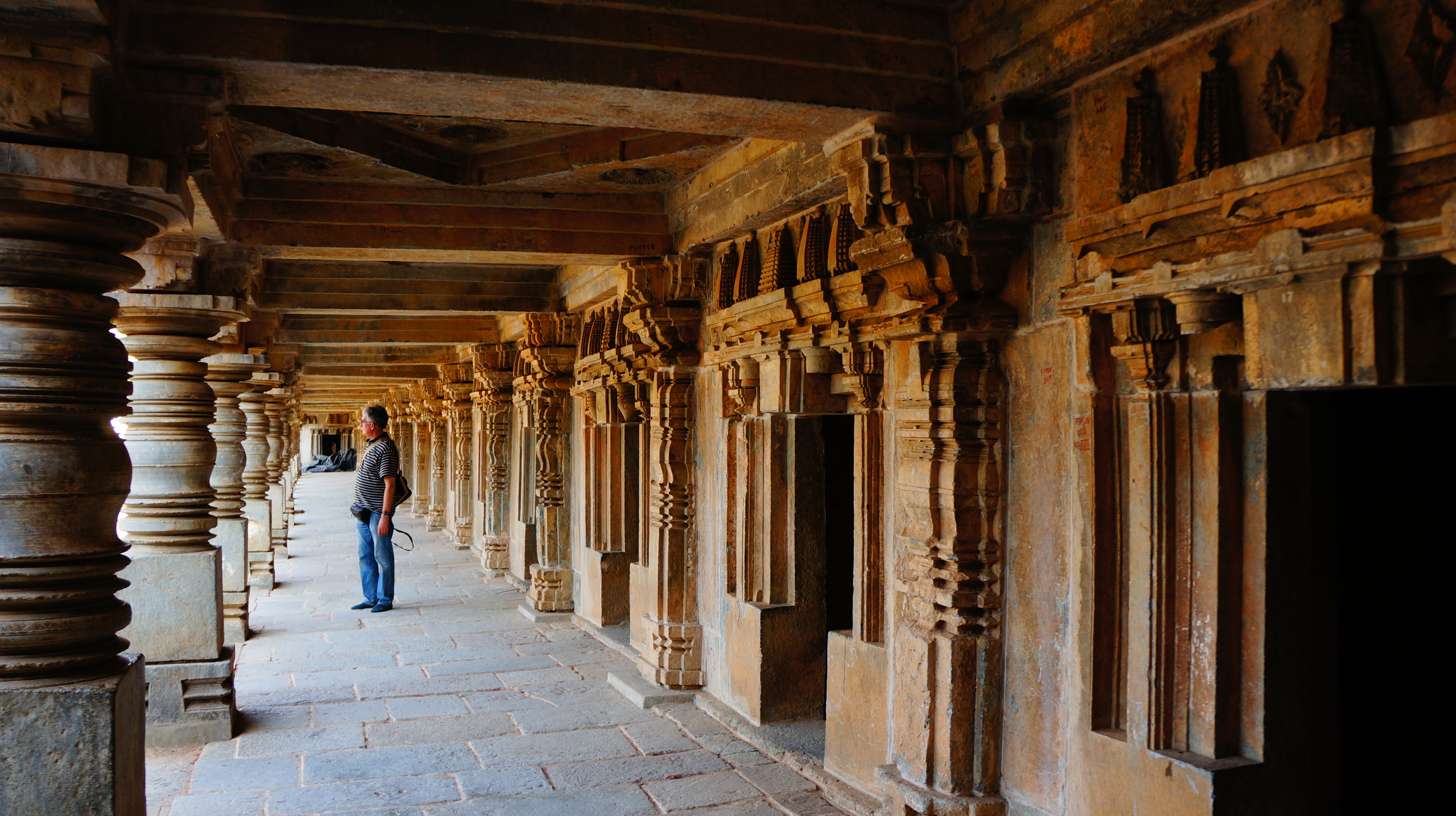 精美绝伦hoysala王朝古神庙keshava temple@mysore—2014南印度"