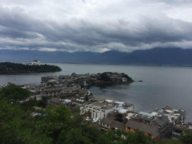 遠觀玉幾島和南詔風情島 洱海