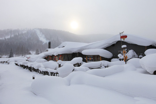 环游大东北,雪乡的雪,认真的雪.