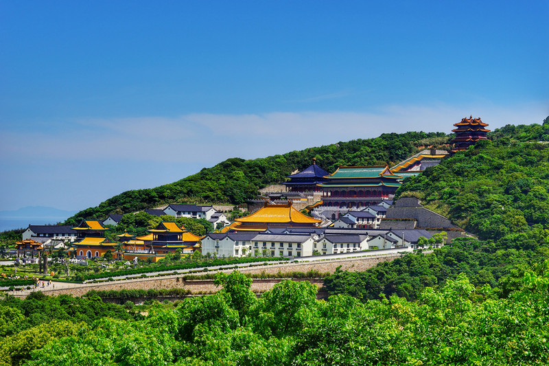 單車自駕普陀山:漂洋過海,四島連遊