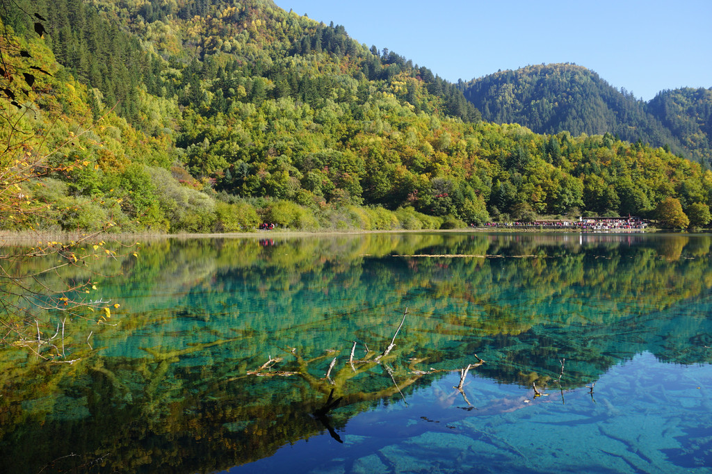 四川行:九寨溝,黃龍風景區.