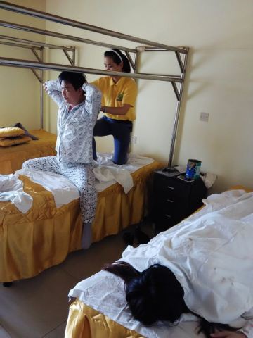 脚踩按摩法理疗