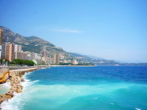摩纳哥海边