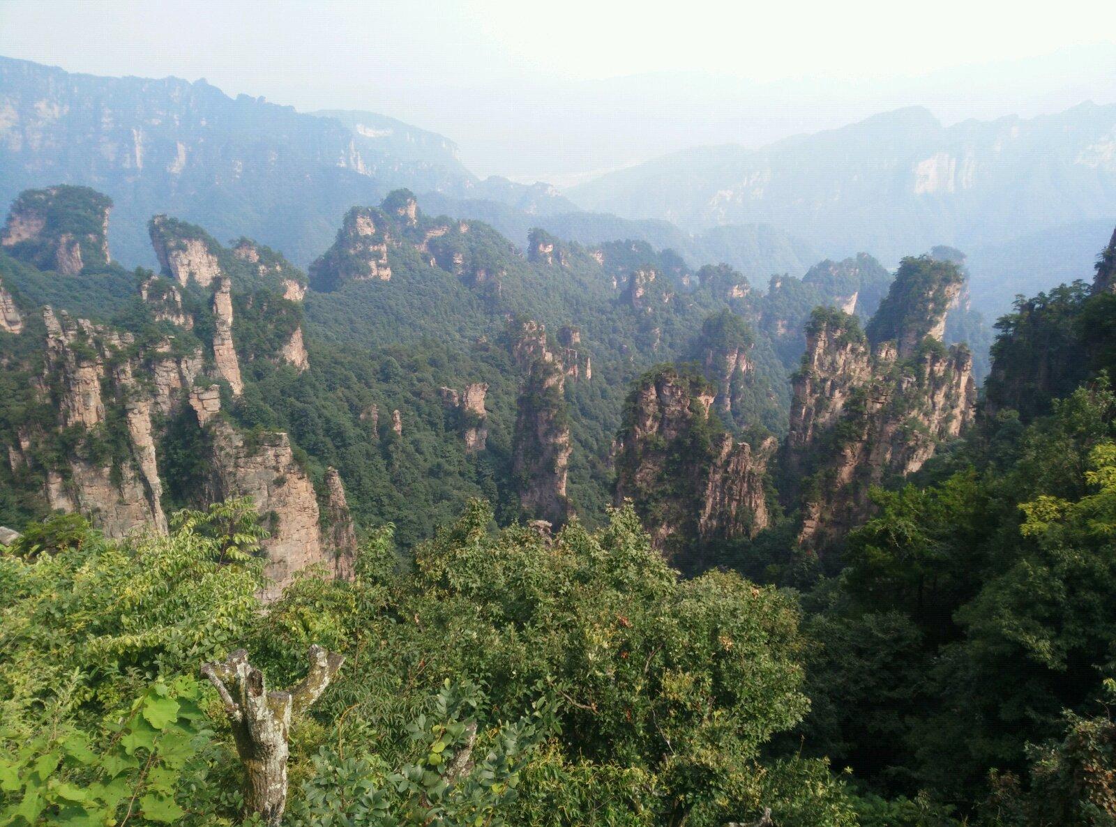 天女散花 天子山