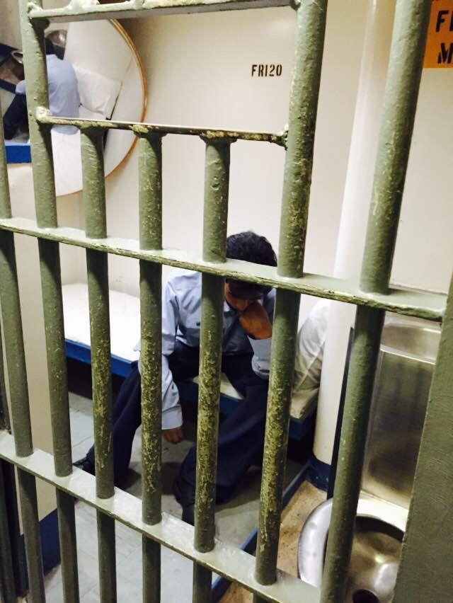 监狱—用来关禁闭 中途岛号航空母舰博物馆