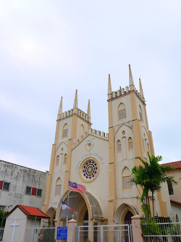 马六甲市圣彼得教堂图片