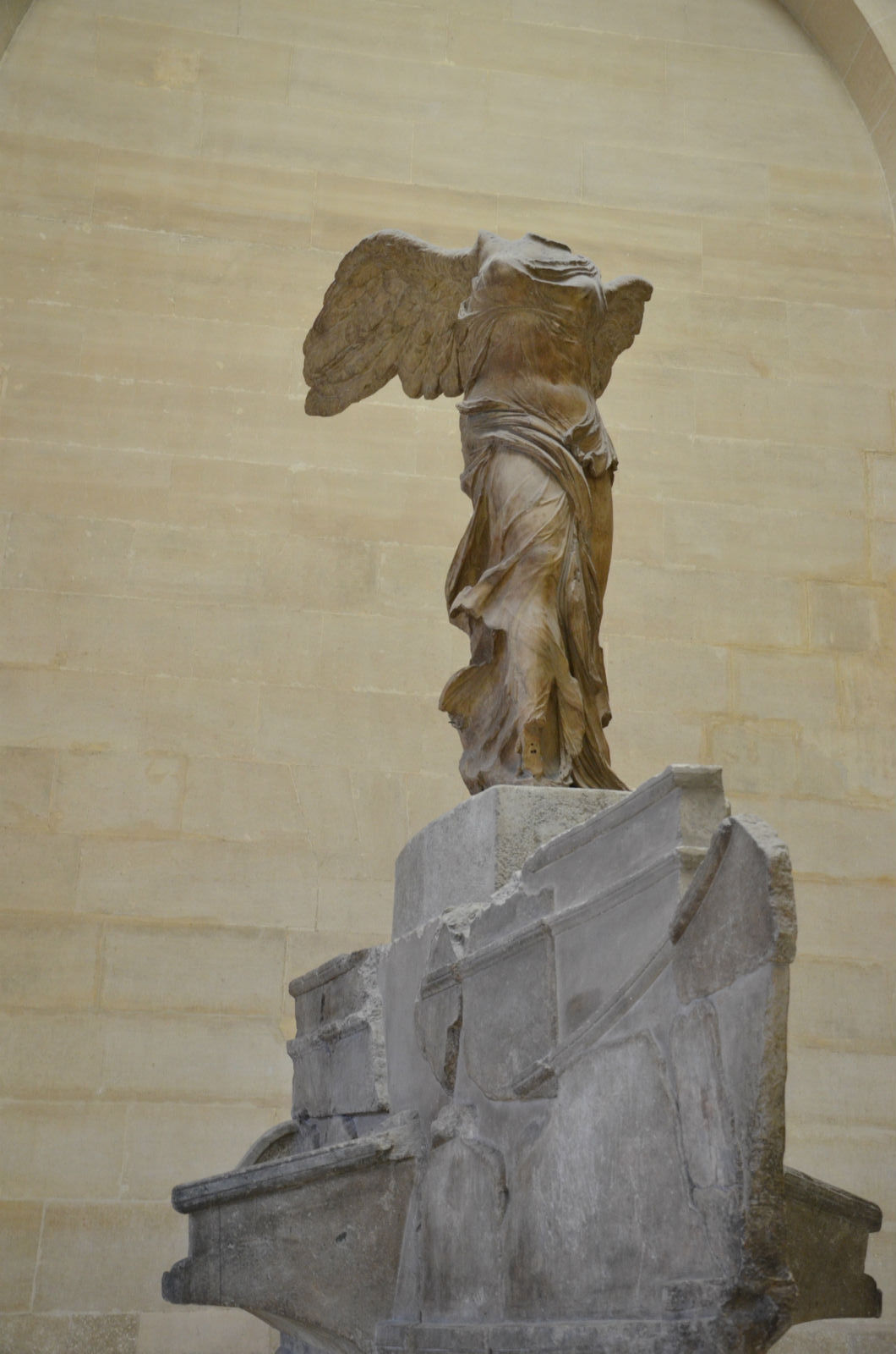 勝利女神.victoire de samothrace. 盧浮宮