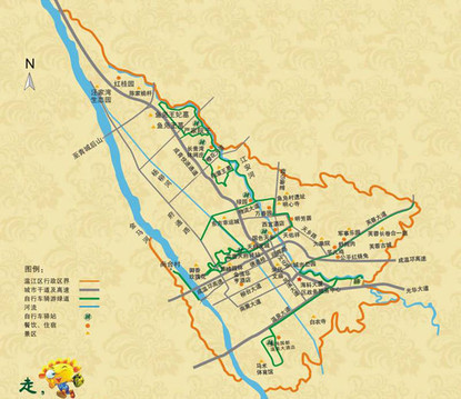 附一张绿道地图,由于实在太大 第一次来基本都是迷茫状态 可选道路
