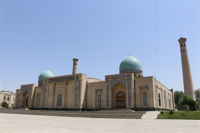 的鹿皮卷《古兰经》。乌19.中亚36. - 塔什干游