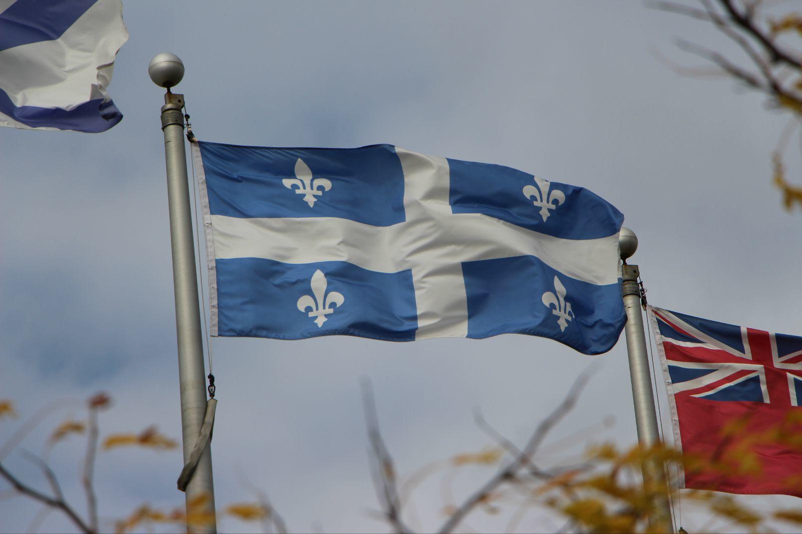 魁北克国旗图片