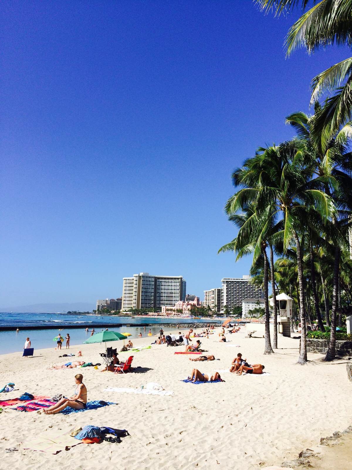 waikiki海灘 夏威夷