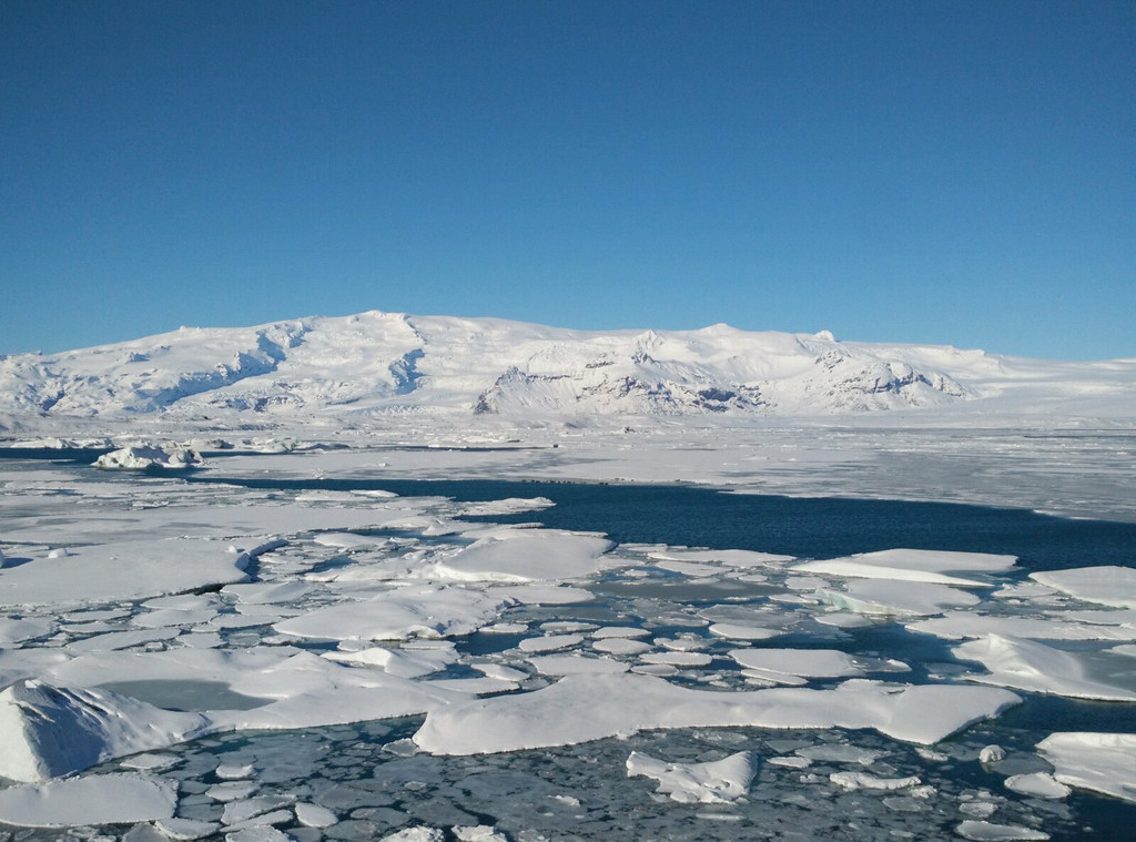 jokulsarlon冰湖