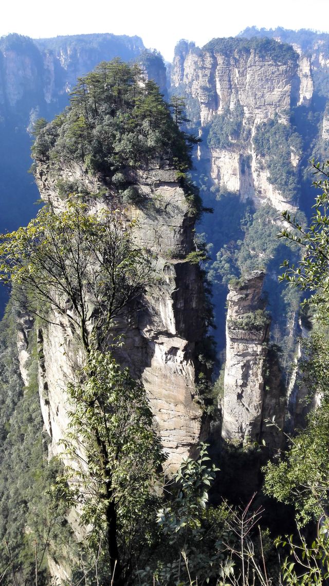 最著名的景點是電影《阿凡達》中的懸浮山