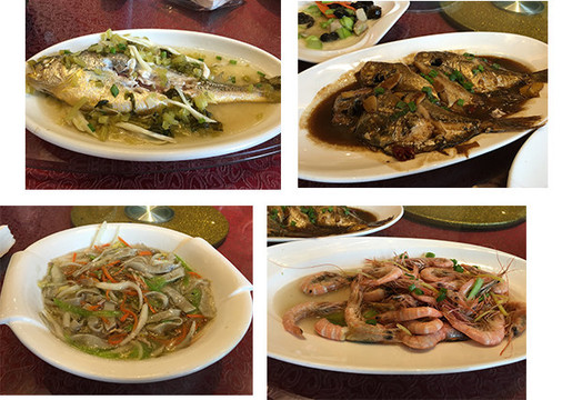【美食】 象山美食以生猛海鲜为主,名菜小吃有:新象山汤四鲜,咸靶蟹