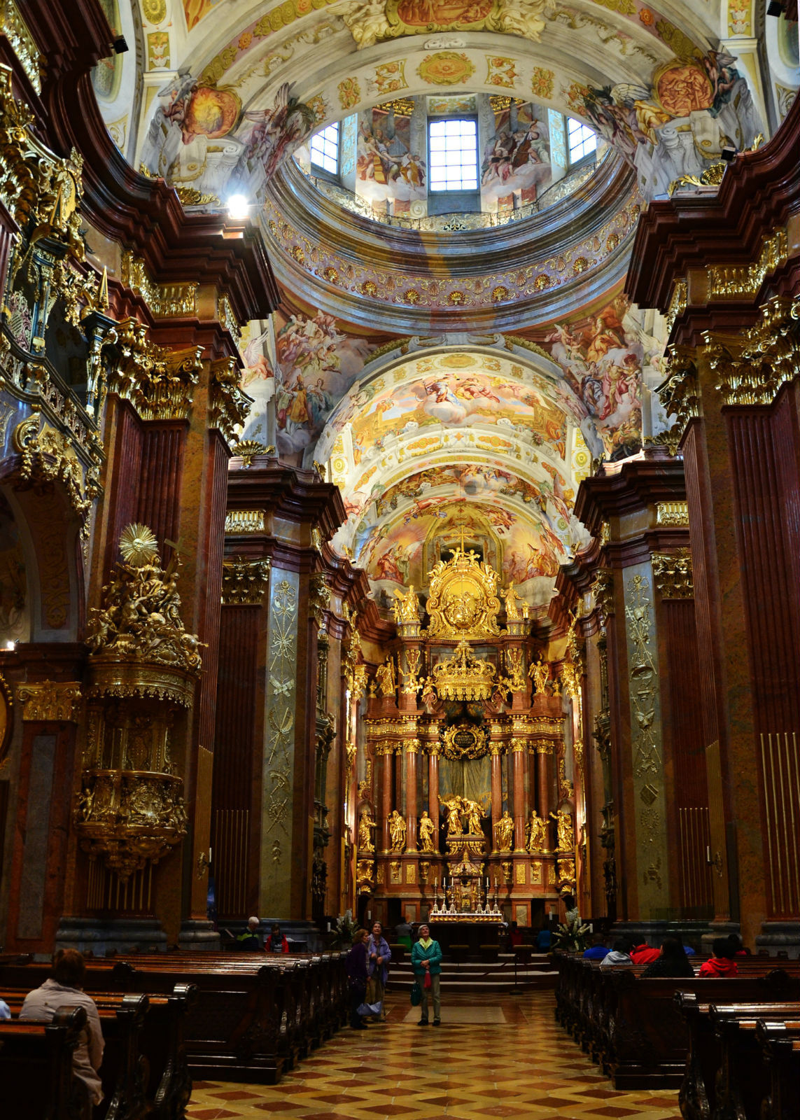 洛可可式奢华教堂 梅尔克修道院