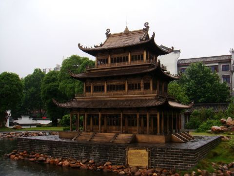 清代时期的岳阳楼 岳阳楼